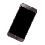 Home Button Complete For Samsung Galaxy E5 Sme500f Brown By - Maxbhi Com