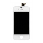 Lcd With Touch Screen For Apple Iphone 4 White By - Maxbhi Com