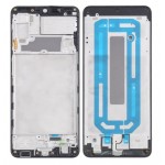 Lcd Frame Middle Chassis For Samsung Galaxy A22 Black By - Maxbhi Com