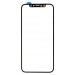 Replacement Front Glass For Apple Iphone X Black By - Maxbhi Com