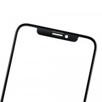 Replacement Front Glass For Apple Iphone X Black By - Maxbhi Com
