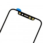 Replacement Front Glass For Apple Iphone X Grey By - Maxbhi Com