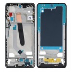 Lcd Frame Middle Chassis For Xiaomi Redmi K40 Black By - Maxbhi Com