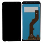 LCD with Touch Screen for Itel A47 Black