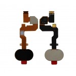 Fingerprint Sensor Flex Cable For Moto Z2 Force Grey By - Maxbhi Com