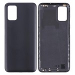 Back Panel Cover For Samsung Galaxy A03s Black - Maxbhi Com