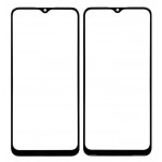 Replacement Front Glass For Samsung Galaxy A03s Black By - Maxbhi Com