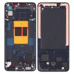 Lcd Frame Middle Chassis For Oppo Reno6 5g Black By - Maxbhi Com