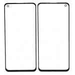 Replacement Front Glass For Oppo Reno6 5g Black By - Maxbhi Com