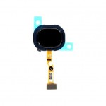Fingerprint Sensor Flex Cable For Samsung Galaxy M21 2021 Black By - Maxbhi Com
