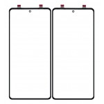 Replacement Front Glass For Motorola Edge 20 Black By - Maxbhi Com