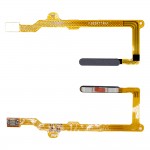 Fingerprint Sensor Flex Cable For Huawei P40 Lite Black By - Maxbhi Com