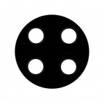 Camera Lens For Nokia 5 4 Black By - Maxbhi Com