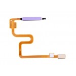 Fingerprint Sensor Flex Cable For Xiaomi Redmi Note 9t Purple By - Maxbhi Com