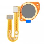 Fingerprint Sensor Flex Cable For Motorola Moto E7 Black By - Maxbhi Com
