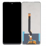 Lcd With Touch Screen For Tecno Camon 17 Black By - Maxbhi Com