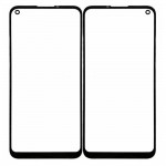 Replacement Front Glass For Realme 8s 5g Black By - Maxbhi Com