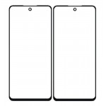 Replacement Front Glass For Tecno Camon 17 Black By - Maxbhi Com