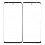 Replacement Front Glass For Motorola One 5g Ace Black By - Maxbhi Com