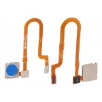 Fingerprint Sensor Flex Cable For Xiaomi Mi 8 Lite White By - Maxbhi Com