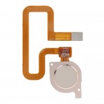 Fingerprint Sensor Flex Cable For Huawei Y7 Prime 2018 White By - Maxbhi Com