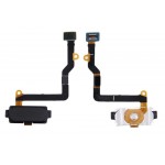 Fingerprint Sensor Flex Cable For Samsung Galaxy C5 Black By - Maxbhi Com