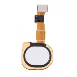 Fingerprint Sensor Flex Cable For Samsung Galaxy M01s White By - Maxbhi Com