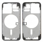 Lcd Frame Middle Chassis For Apple Iphone 13 Pro Black By - Maxbhi Com