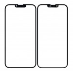 Replacement Front Glass For Apple Iphone 13 Pro Max Black By - Maxbhi Com