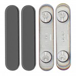 Volume Side Button Outer For Apple Iphone 13 Pro Black By - Maxbhi Com