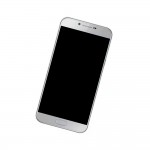 Fingerprint Sensor Flex Cable For Samsung Galaxy A8 2016 Black By - Maxbhi Com