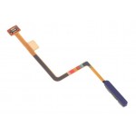 Fingerprint Sensor Flex Cable For Xiaomi Redmi Note 9 Pro 5g Blue By - Maxbhi Com