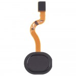 Fingerprint Sensor Flex Cable For Samsung Galaxy A8s Black By - Maxbhi Com