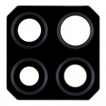 Camera Lens For Doogee S88 Pro Black By - Maxbhi Com