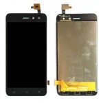 Lcd With Touch Screen For Itel A33 Black By - Maxbhi Com