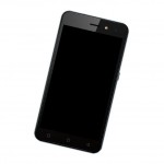 Lcd Frame Middle Chassis For Itel A33 Black By - Maxbhi Com