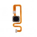 Fingerprint Sensor Flex Cable For Oppo R15 Black By - Maxbhi Com