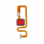 Fingerprint Sensor Flex Cable For Oppo R15 Red By - Maxbhi Com