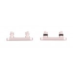 Volume Side Button Outer For Apple Iphone 13 Mini White By - Maxbhi Com