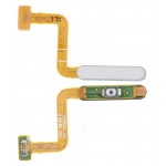 Fingerprint Sensor Flex Cable For Samsung Galaxy M22 White By - Maxbhi Com