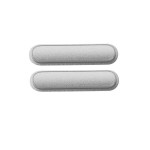 Volume Side Button Outer For Apple Ipad 10 2 2021 Silver By - Maxbhi Com