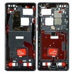 Lcd Frame Middle Chassis For Huawei Mate 40 Pro 4g Black By - Maxbhi Com