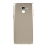Back Panel Cover For Samsung Galaxy J6 Gold - Maxbhi Com