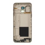 Back Panel Cover For Samsung Galaxy J6 Gold - Maxbhi Com