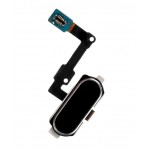 Fingerprint Sensor Flex Cable For Samsung Galaxy On7 2016 Black By - Maxbhi Com
