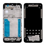 Lcd Frame Middle Chassis For Lg Q51 Black By - Maxbhi Com