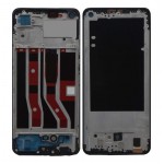 Lcd Frame Middle Chassis For Oppo F19s Black By - Maxbhi Com