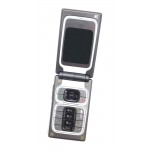 Lcd Frame Middle Chassis For Nokia 7200 Black By - Maxbhi Com