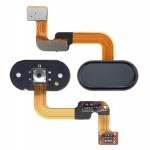 Fingerprint Sensor Flex Cable For Meizu M6 Note Black By - Maxbhi Com
