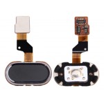 Fingerprint Sensor Flex Cable For Meizu M3s Black By - Maxbhi Com